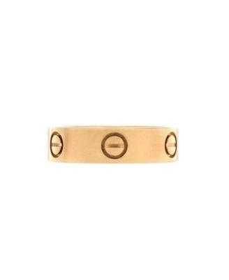 Love Band Ring 18K Gold by  CARTIER
