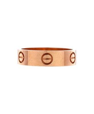 Love Band Ring 18K Rose Gold by  CARTIER