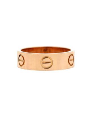 Love Band Ring 18K Rose Gold by  CARTIER