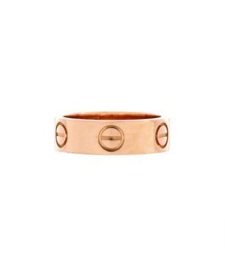 Love Band Ring 18K Rose Gold by  CARTIER