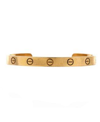 Love Cuff Bracelet 18K Gold by  CARTIER