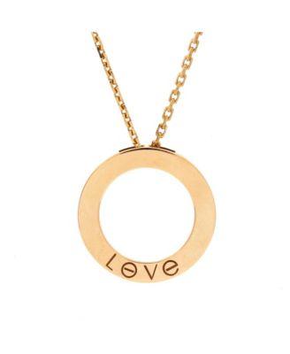 Love Pendant Necklace 18K Gold by  CARTIER