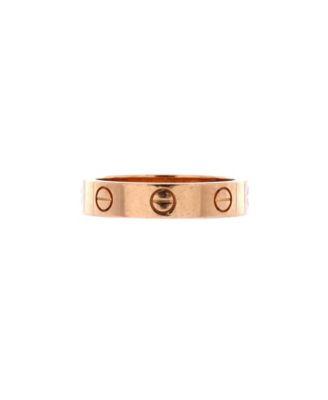 Love Wedding Band 1 Diamond Ring 18K Rose Gold with Diamond by  CARTIER