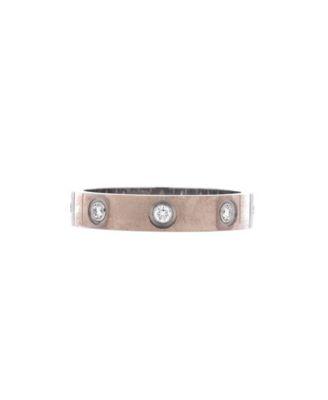 Love Wedding Band 8 Diamonds Ring 18K White Gold with Diamonds by  CARTIER