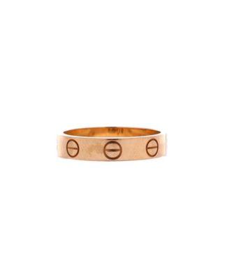 Love Wedding Band Ring 18K Rose Gold by  CARTIER