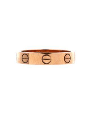 Love Wedding Band Ring 18K Rose Gold by  CARTIER