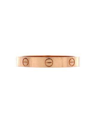 Love Wedding Band Ring 18K Rose Gold by  CARTIER