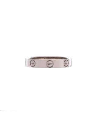 Love Wedding Band Ring 18K White Gold by  CARTIER