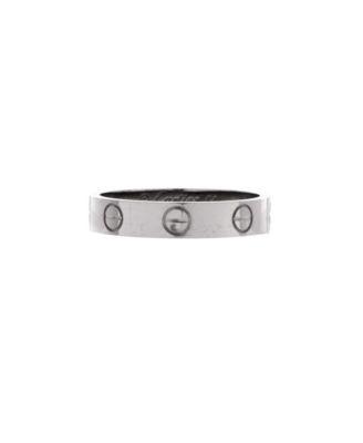 Love Wedding Band Ring 18K White Gold by  CARTIER