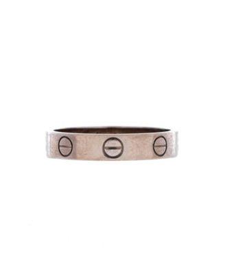 Love Wedding Band Ring 18K White Gold by  CARTIER