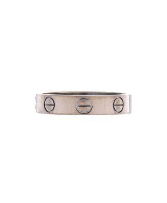 Love Wedding Band Ring 18K White Gold by  CARTIER
