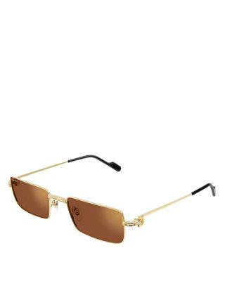 Premiere De Cartier Rectangle Sunglasses by CARTIER