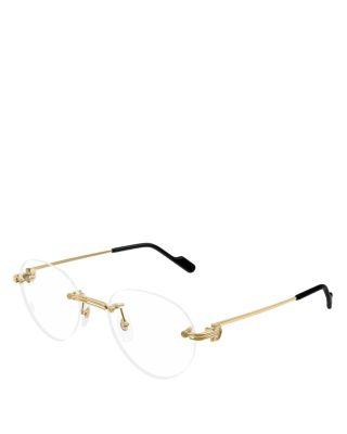 Premiere De Cartier Round Optical Glasses by CARTIER