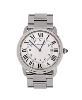 Ronde Solo de Cartier Quartz Watch in Stainless Steel 36mm by  CARTIER