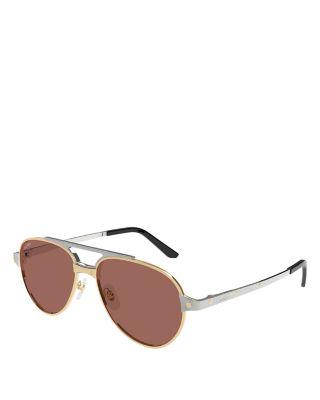 Santos Evolution Pilot Sunglasses by CARTIER