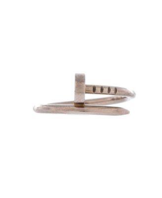 Small Juste un Clou Ring 18K White Gold by  CARTIER