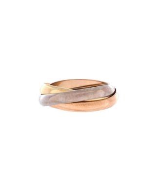 Small Trinity Ring 18K Tricolor Gold by  CARTIER