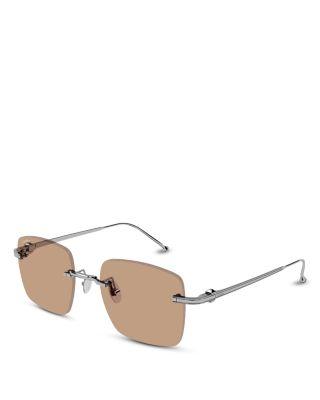 Square Rimless Sunglasses by CARTIER