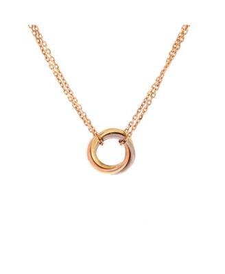 Trinity Choker Necklace 18K Tricolor Gold by CARTIER Trinity Choker Necklace 18K Tricolor Gold by CARTIER