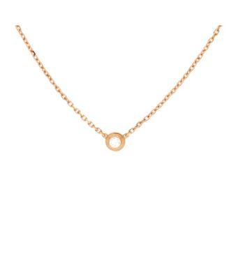 XS Cartier D'Amour Pendant Necklace 18K Rose Gold with Diamond by  CARTIER