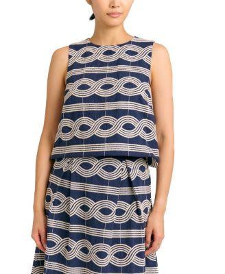 Celeste Top by CARTOLINA