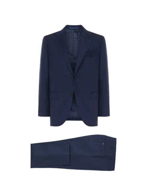 Aida single-breasted two-piece suit by CARUSO