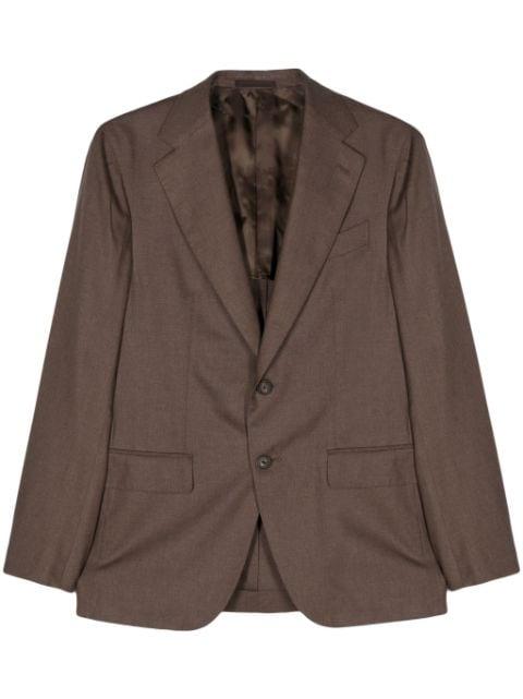 Americana single-breasted blazer by CARUSO