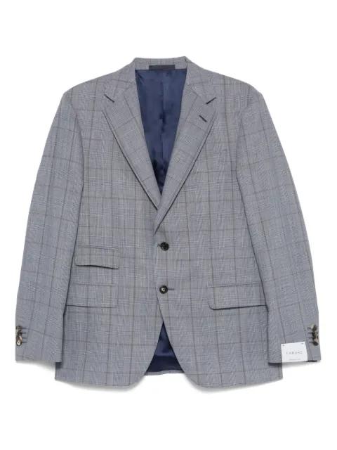 checked blazer by CARUSO