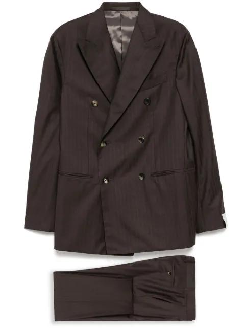 double-breasted suit by CARUSO