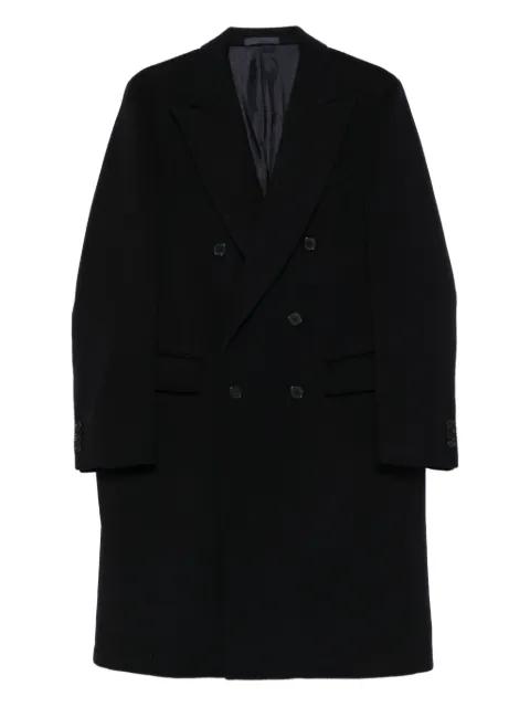 double-breasted wool coat by CARUSO