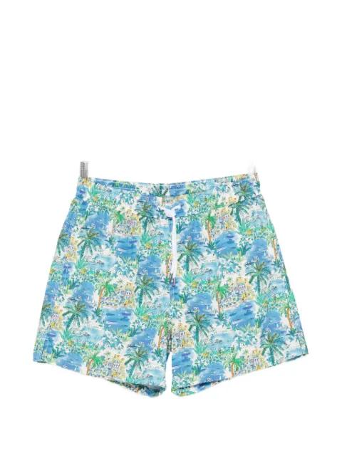 palm print shorts by CARUSO