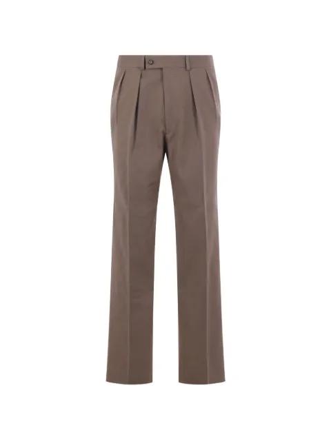 pleated tailored trousers by CARUSO
