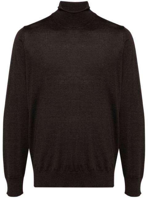 roll neck jumper by CARUSO