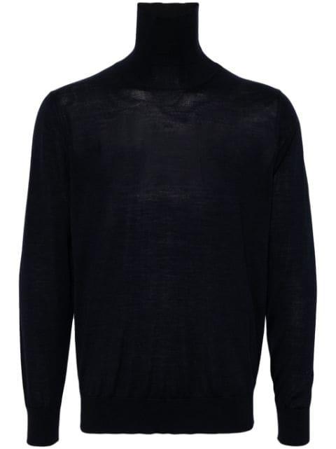 roll neck jumper by CARUSO