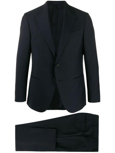 two piece slim-fit suit by CARUSO