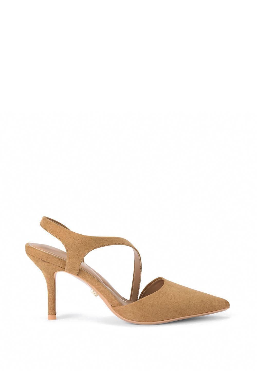 'Symmetry Court' Fabric Heels by CARVELA