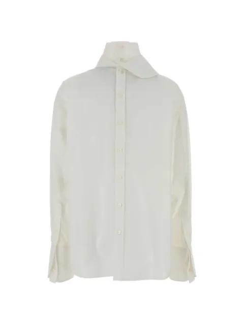 Orchid high-neck shirt by CARVEN