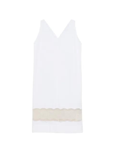 V-neck lace midi dress by CARVEN