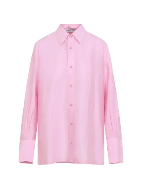 button-up silk shirt by CARVEN