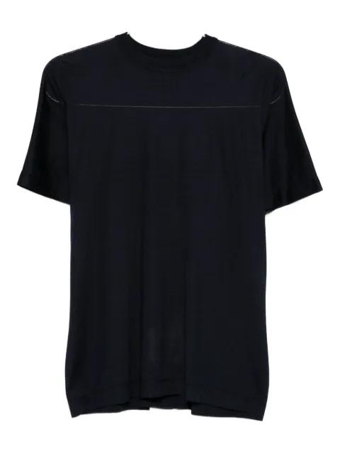 crew-neck short-sleeve top by CARVEN
