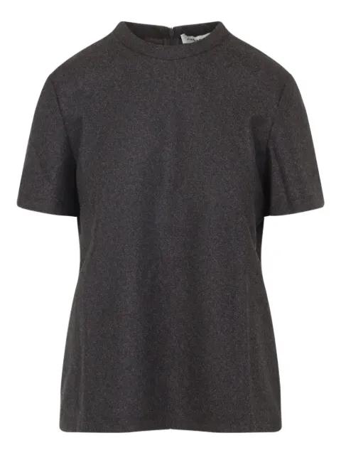 high-neck short-sleeve T-shirt by CARVEN