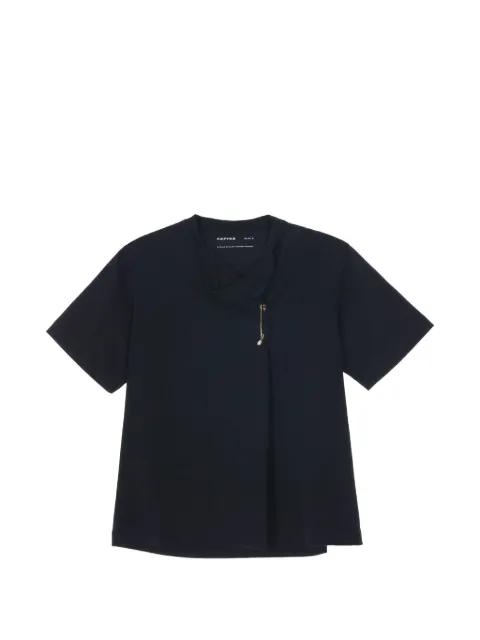kilt-pin T-shirt by CARVEN