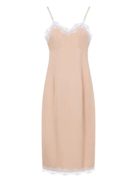 lace-trim dress by CARVEN