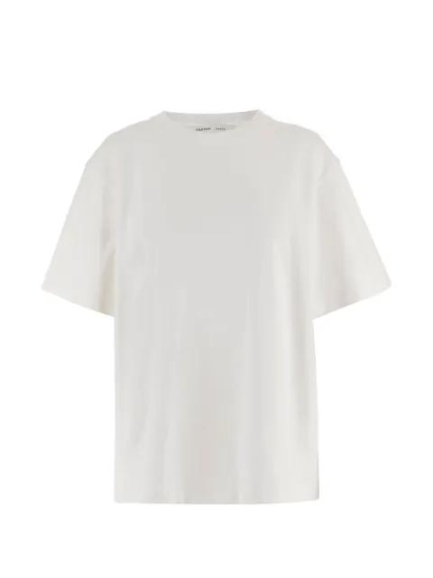 logo-print round-neck T-shirt by CARVEN