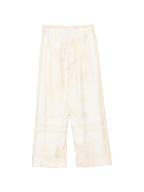 patterned trousers by CARVEN