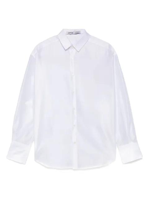 sheer taffeta shirt by CARVEN