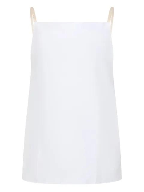 silk-blend top by CARVEN