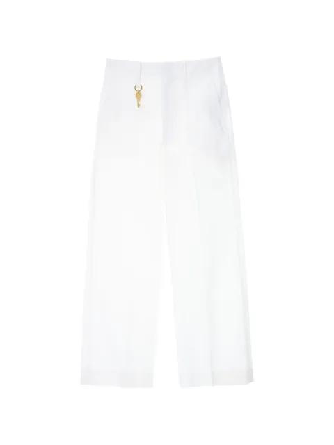 wide straight-leg trousers by CARVEN