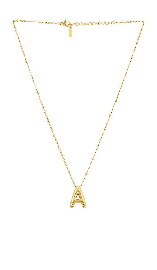 Casa Clara Amity Necklace in Metallic Gold by CASA CLARA