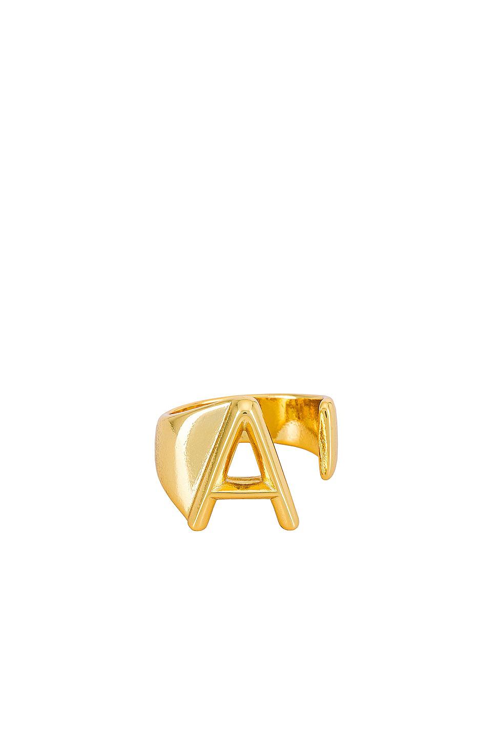 Casa Clara Blaire Ring in Metallic Gold by CASA CLARA